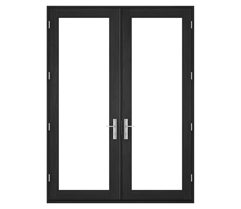 Pella Reserve Contemporary Wood Hinged Patio Door in Www